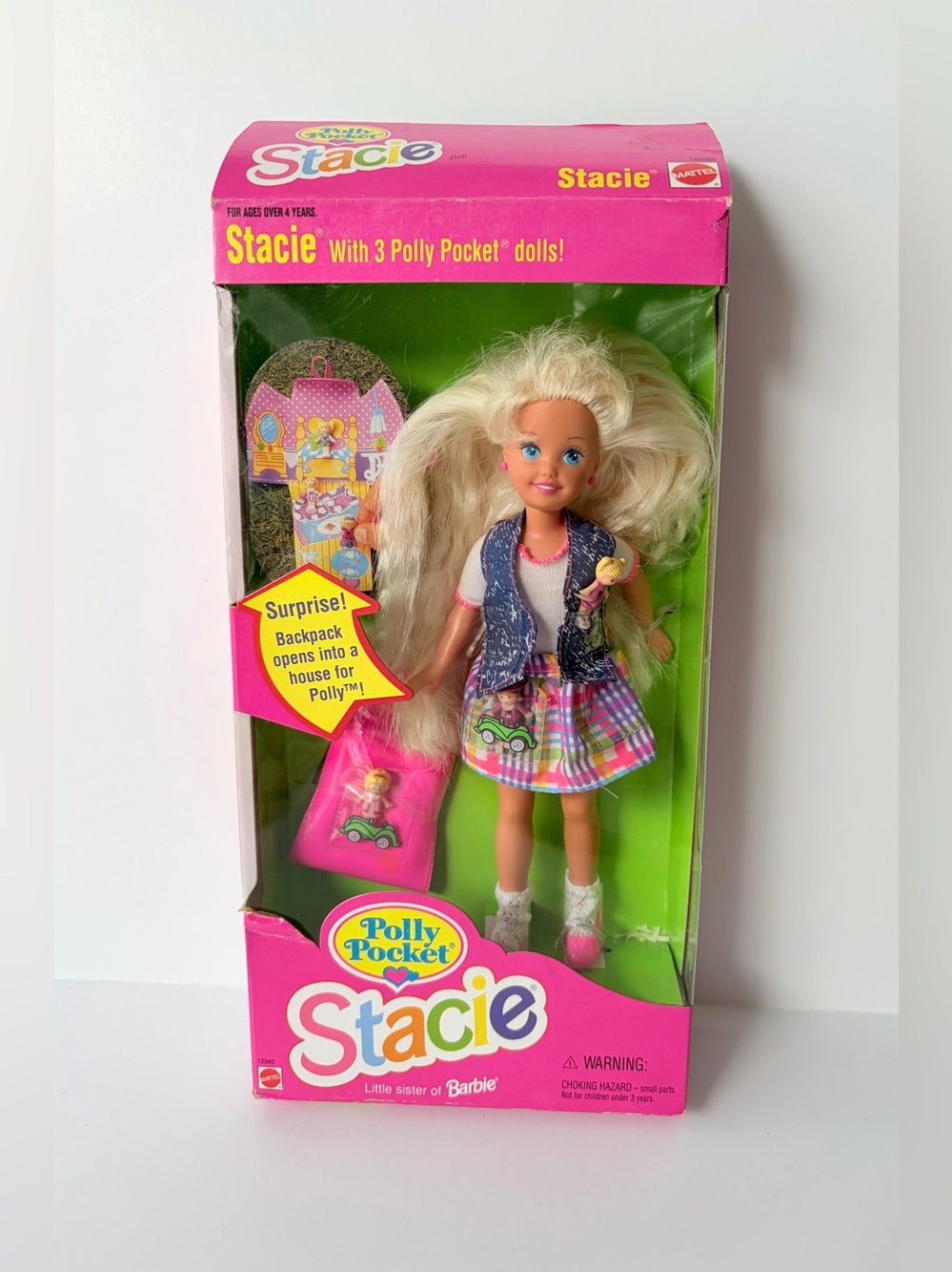 1994 Polly Pocket Stacie Barbie doll